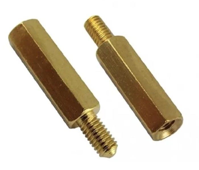 M3 X 8 + 6mm Hex Brass Standoff Screw For PCB Spacer ANSI Standard