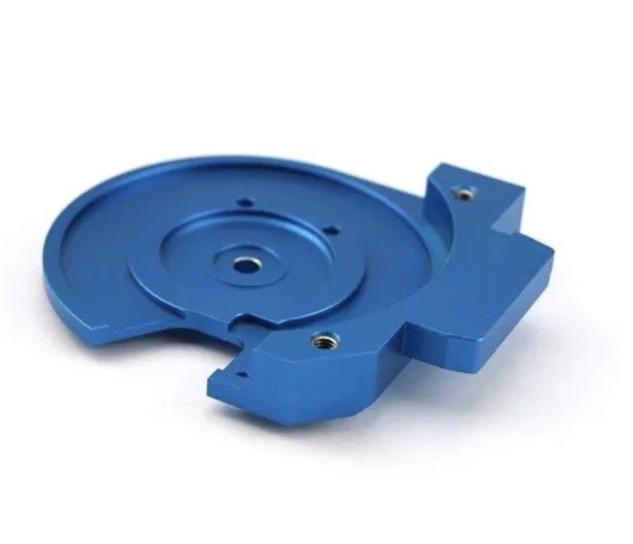 Aluminium 6061-T6 CNC Turned Parts Color Anodized For Valve Bodies Stems