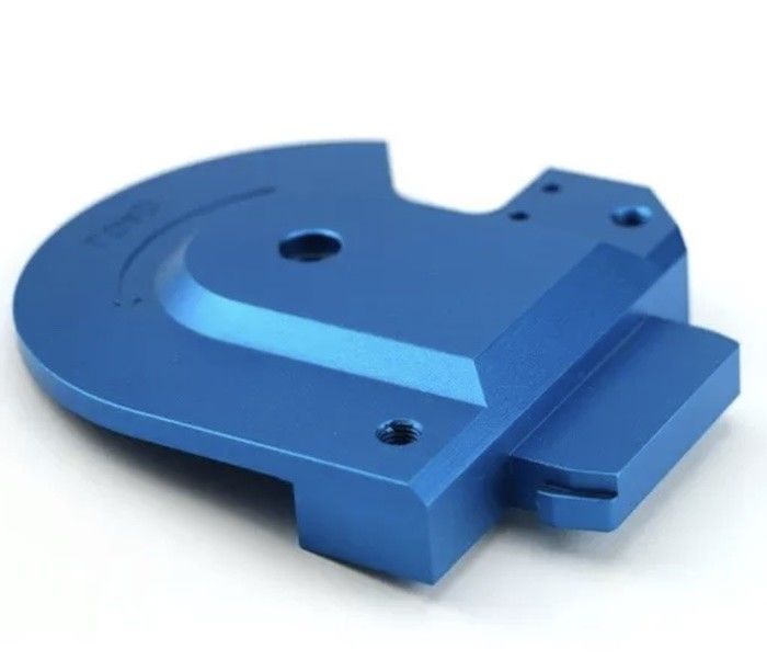 Aluminium 6061-T6 CNC Turned Parts Color Anodized For Valve Bodies Stems