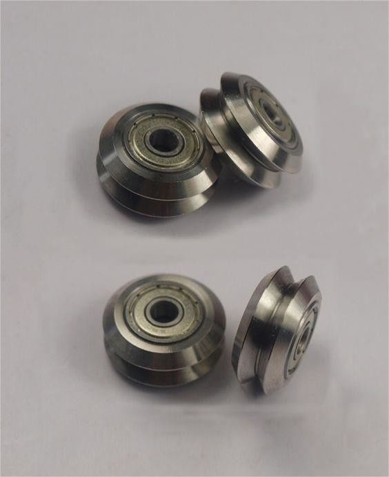 3D Printer AccessoryCnc Machine Parts OpenbuildsStainless Steel Metal Dual V Wheel-V Slot Aluminium LinearExtrusion