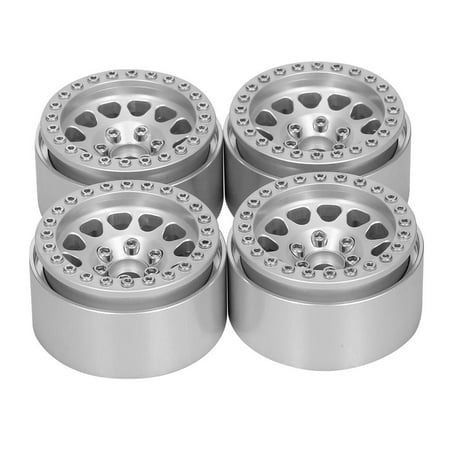 Aluminum Alloy 1.9 Inch RC Wheels Rims /10th RC Crawler Truck Car Axial SCX10 D90