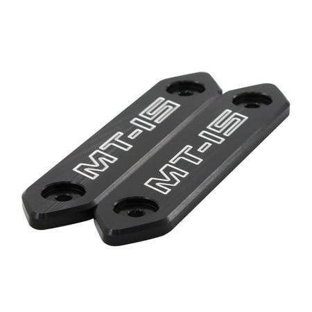 CNC Aluminum Alloy Decorative Exterior Accessories Mtkracing for MT-15 2018 Motorbike Parts - Black