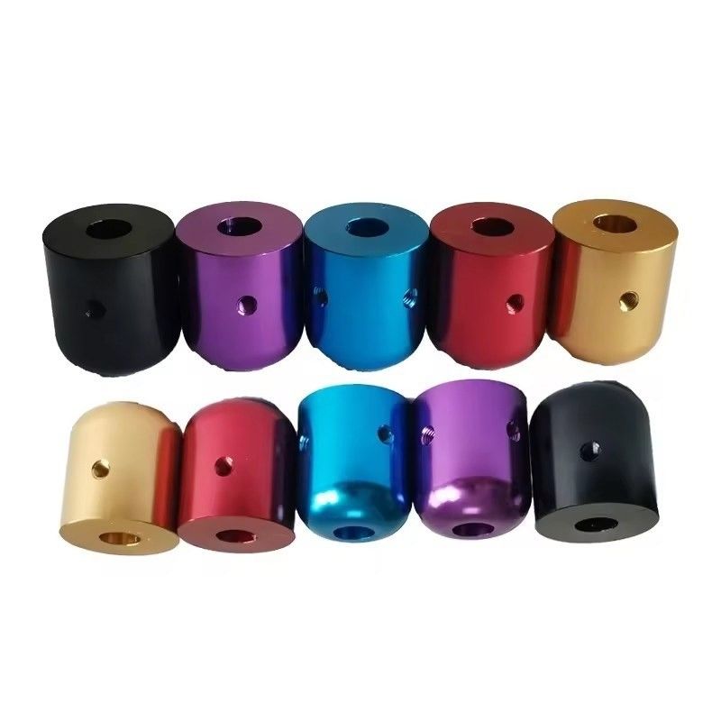 High Precision Custom CNC Parts Aluminum Colorful Anodized Aluminum Turning Parts