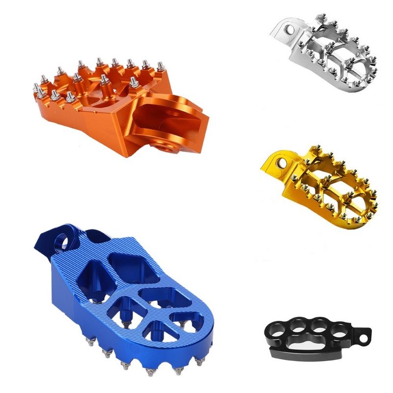OEM CNC Machining Supplier Milling Precision Aluminum Accessories Motorcycle Base Foot Pedal Parts