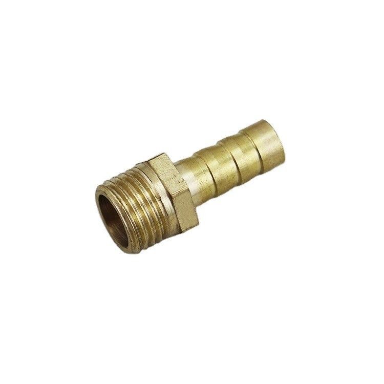 Pneumatic Hydraulic Brass Female Male Straight Cross X Y T Shape Pipe Adapter Hose Barb Fitting