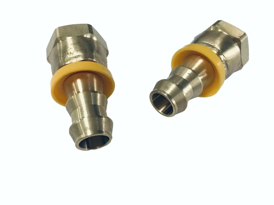 1/2 Femal Npsm Thread-1/2 Put-on Hardware Fastener Fittings CNC Mchining Hose Barb Brass Fittings