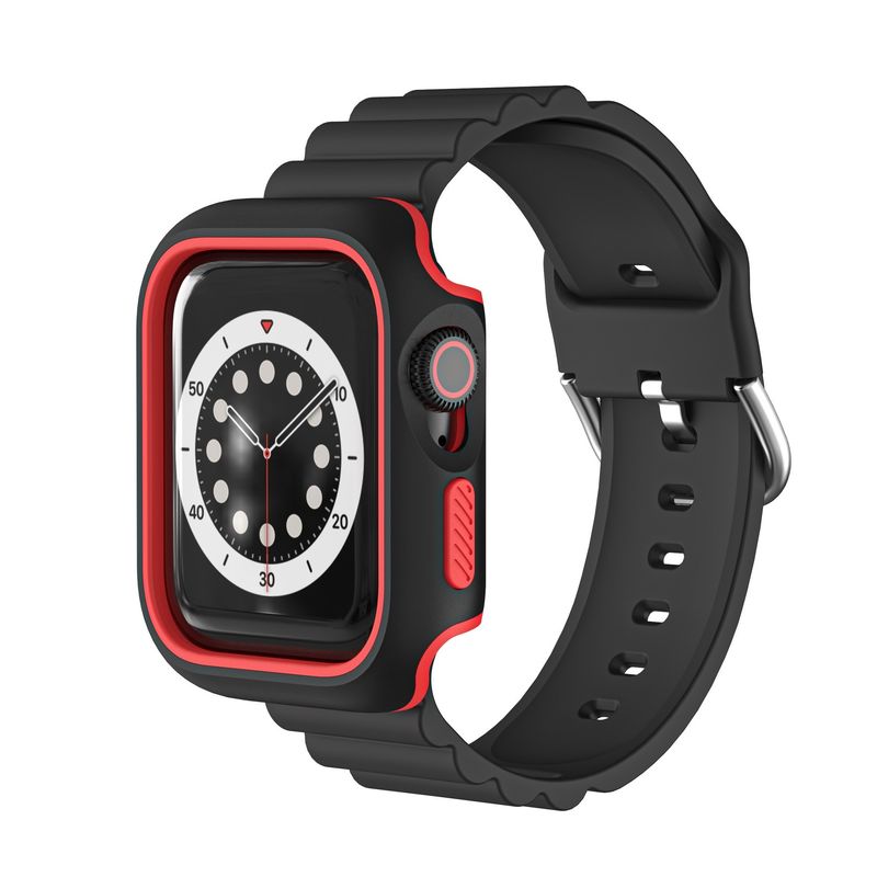 Can Custom Drop Resistant Dual Color Protective Case TPU Protective Smart Watch Case