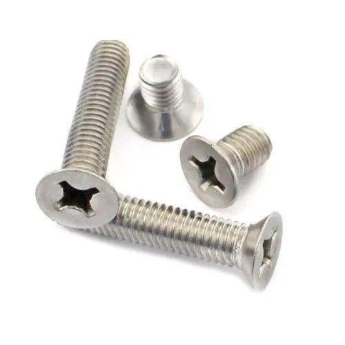 C1022 304 316 Stainless Steel Csk Head ISO7046 Bolt Cross Recessed Flat Head Machine Screw