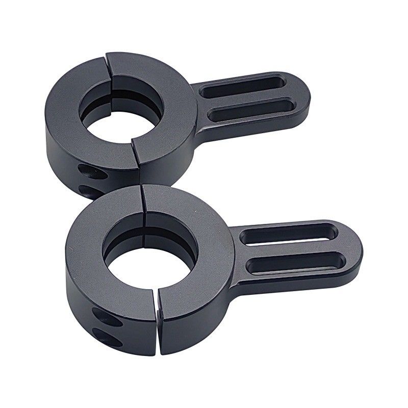 Custom CNC Machined Anodized Aluminum 6061 Holder Metal Machining Milling Service Parts For Bike