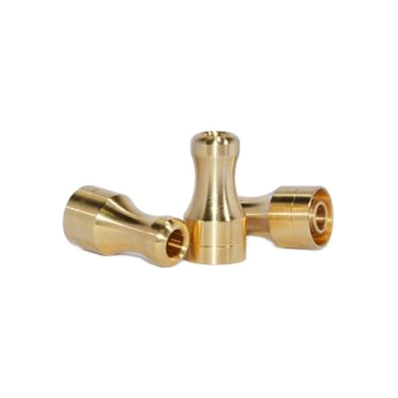 Custom Electronic Cigarette 510 Thread Connect Vaporizer High Quality Stainless Steel Fit Brass Cigarette Holder