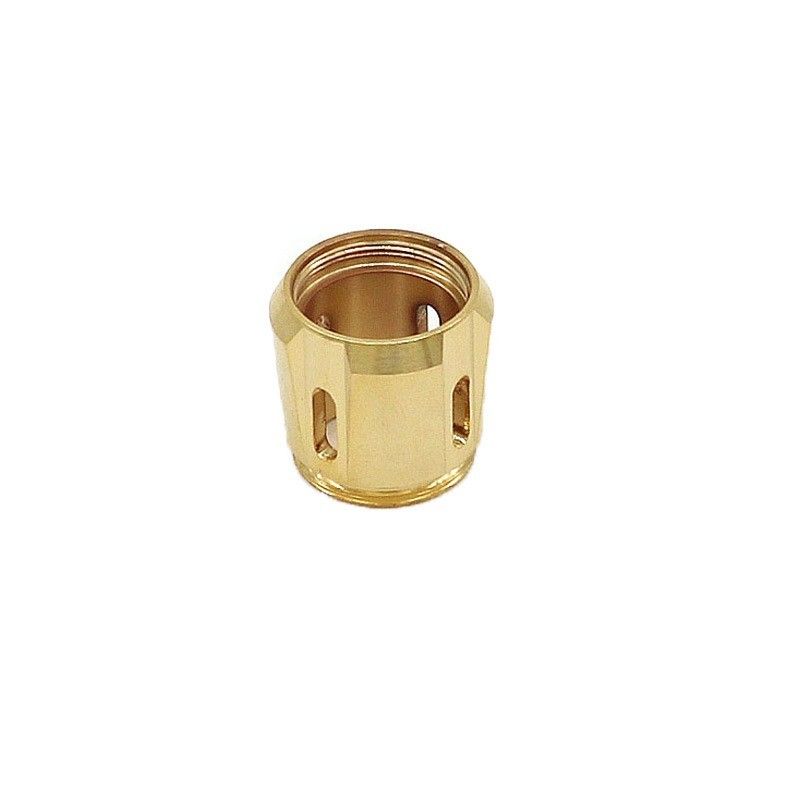 Custom CNC four-axis five-axis machining precision copper processing electronic cigarette accessories oil cover