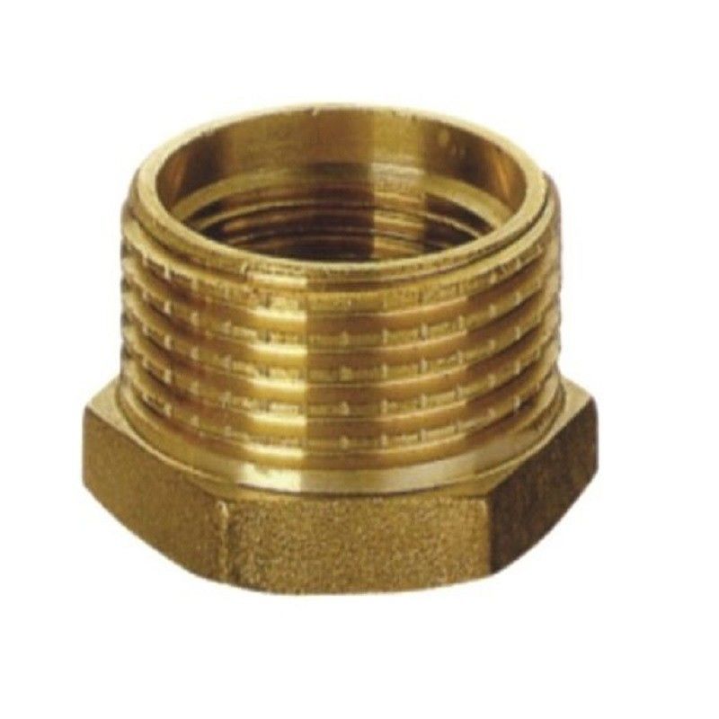 OEM Precision 4 Axis CNC Machining / Milling / Turning Prototyping Brass / Copper Screw Plug Part