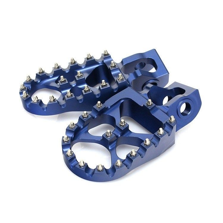 Small Batch Manufacturing Customized CNC Machined High-Performance Metal Aluminum Motorcycle Dirt Bike Footpegs