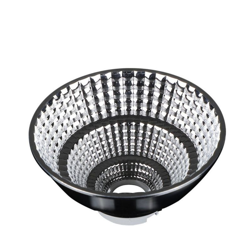 CNC Machining Custom High Quality Aluminum Reflector Lamp Cup For LED Torch Light Spot Light Reflector