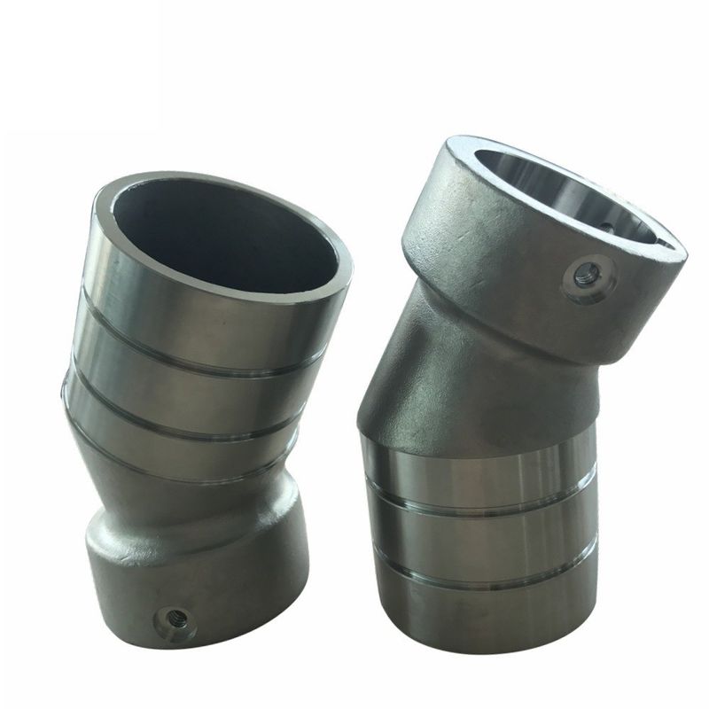 Custom OEM 316 Stainless Steel Machinery Hardware Spare Metal Slot U Tube Pipe Fitting