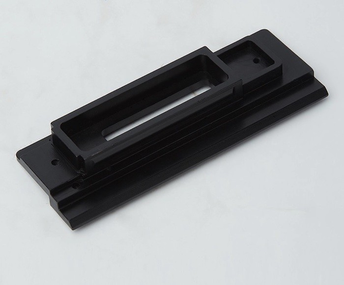 Black Anodizing Metal CNC Machined Parts Antiwear Aluminium AL6061 Material